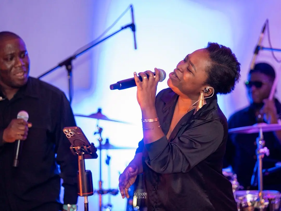 une choriste de GERKO studios abidjan